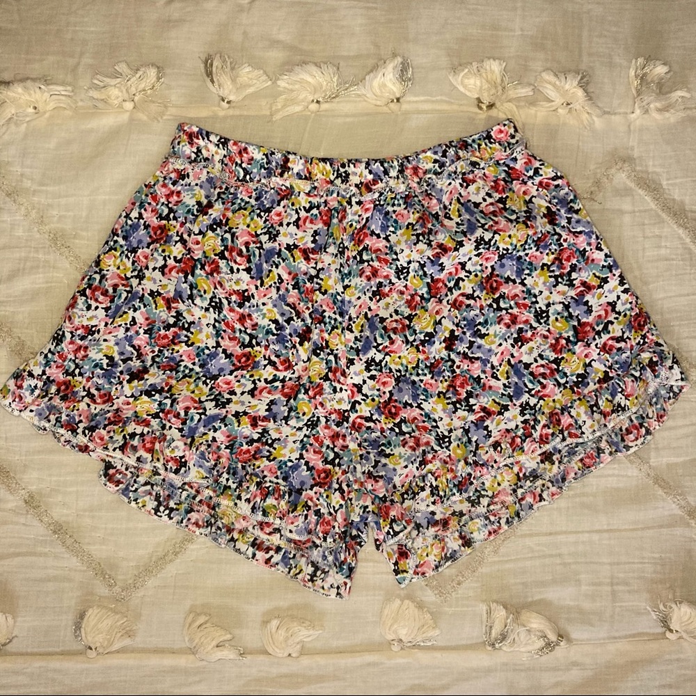 Floral Flowy Shorts
